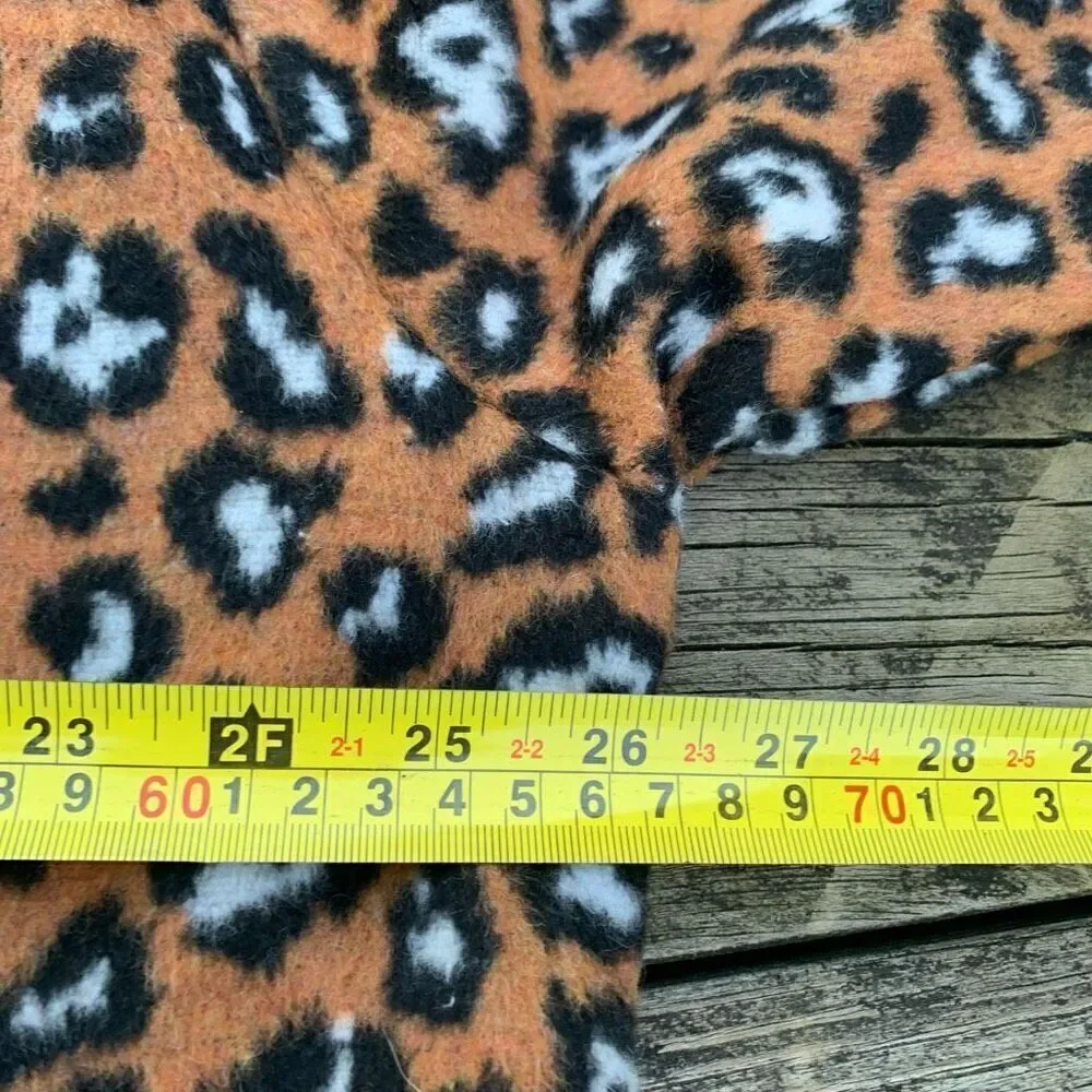 Simply Southern Leo Shacket Leopard Print, pockets, button up, 2XL - Picture 7 of 7